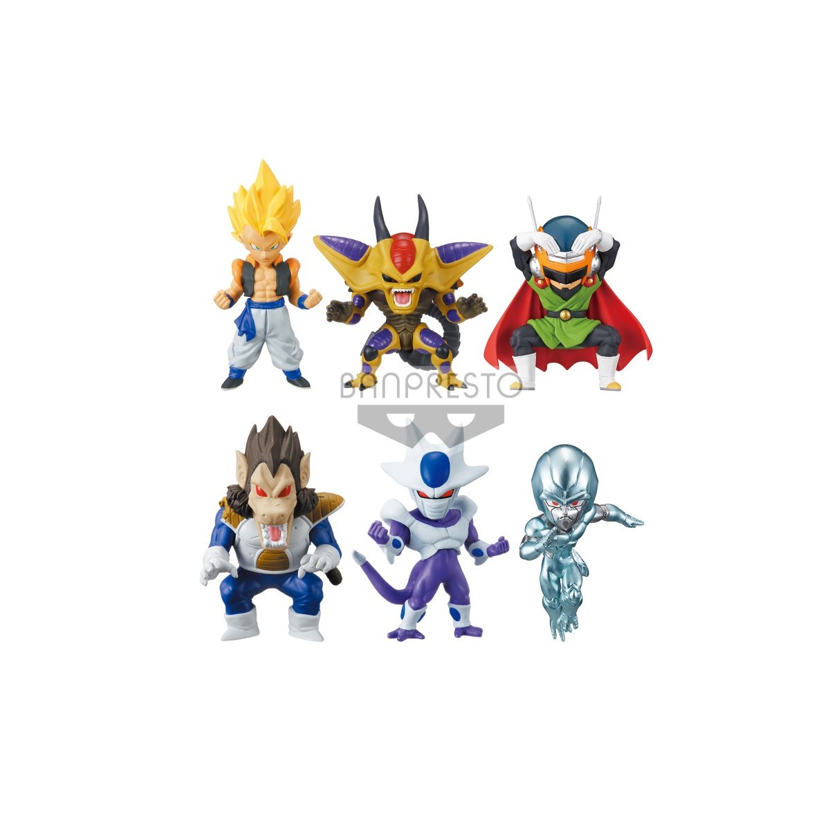 Banpresto Dragonball - WCF - TREASURE RALLY Vol.4 - Set de 6 figuras