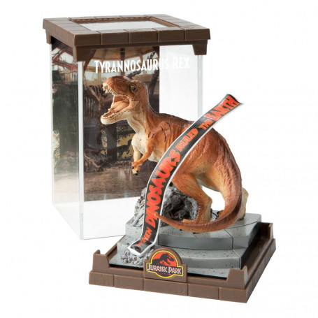 Noble Collection Creatures - Diorama de PVC del Tiranosaurio Rex - T-Rex - Jurassic Park