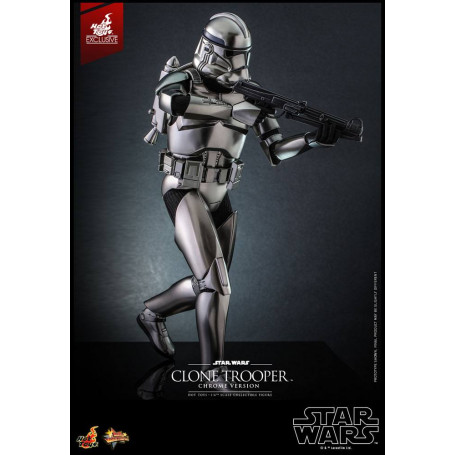 Hot toys Star Wars - Clone Trooper Chrome Version 1/6 2022 Convention Exclusive