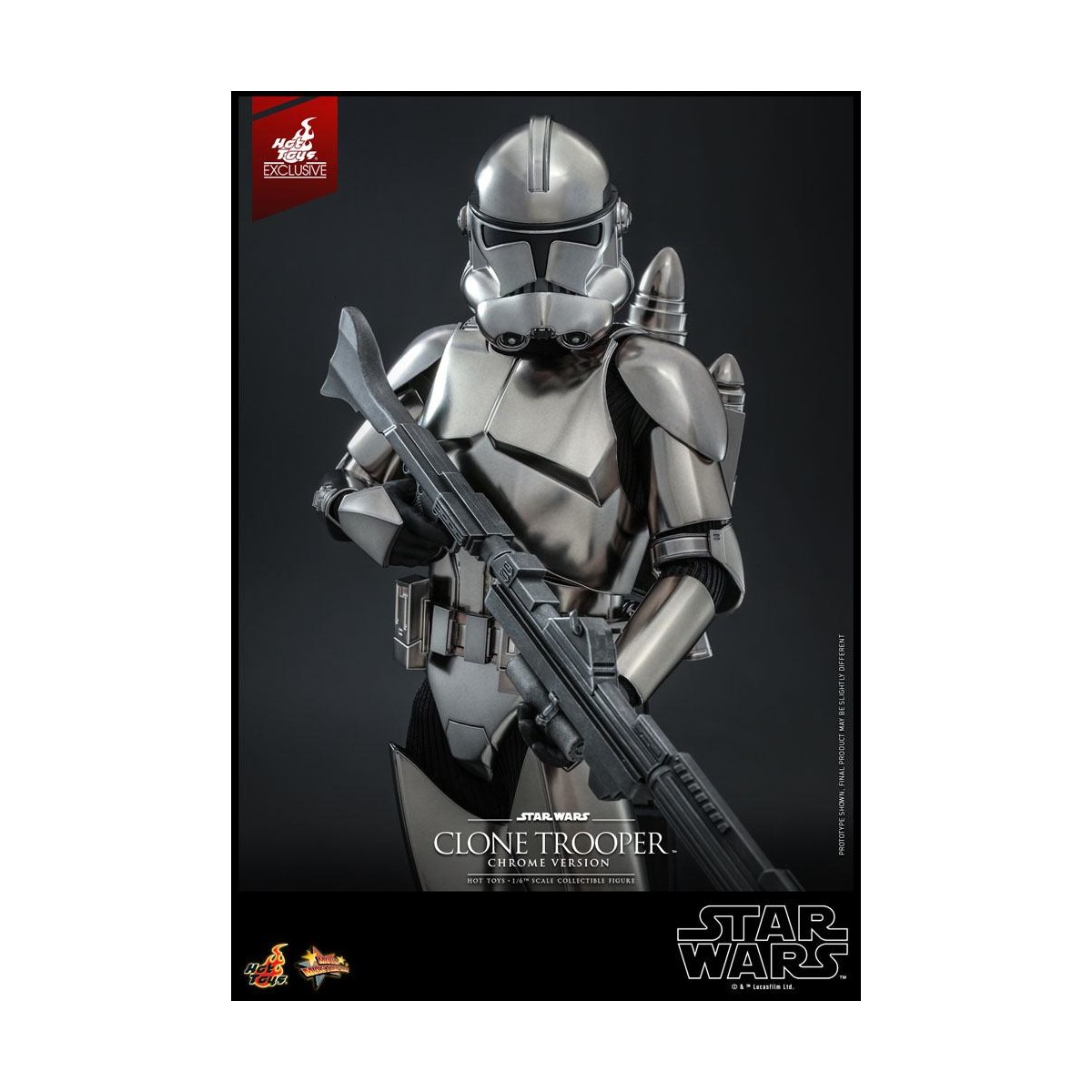 Hot toys Star Wars - Clone Trooper Chrome Version 1/6 2022 Convention Exclusive