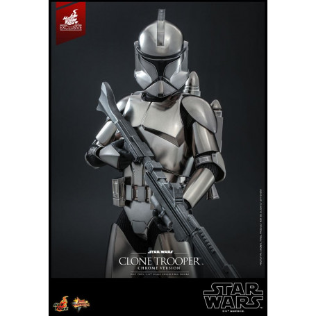 Hot toys Star Wars - Clone Trooper Chrome Version 1/6 2022 Convention Exclusive
