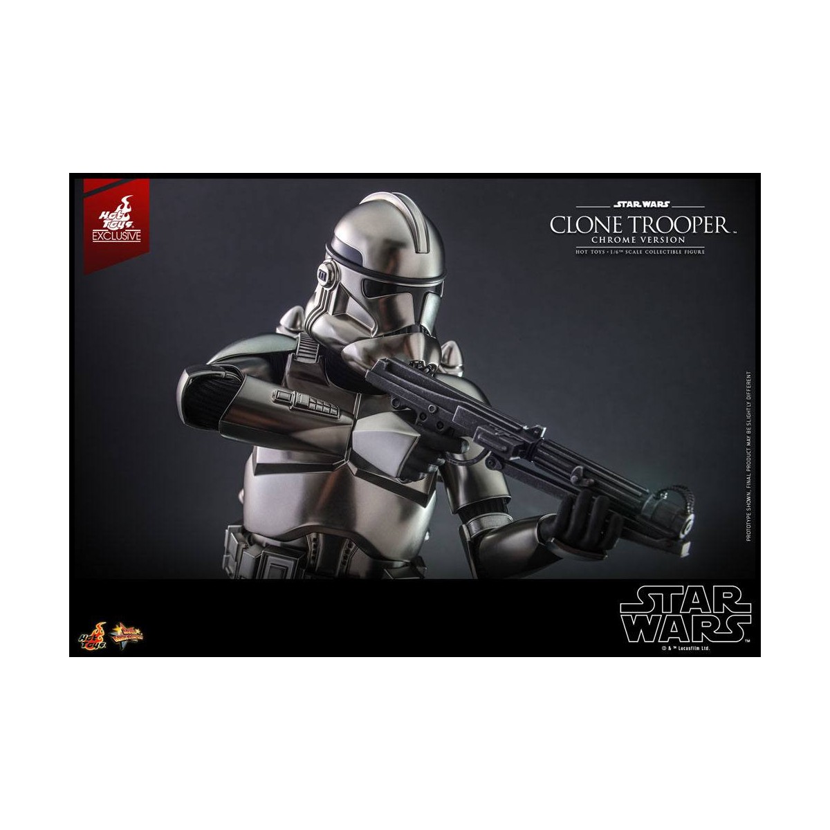 Hot toys Star Wars - Clone Trooper Chrome Version 1/6 2022 Convention Exclusive