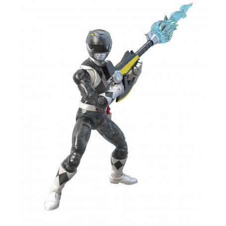 Hasbro - Lightning Collection - Ranger negro metálico - Mighty Morphin Power Rangers