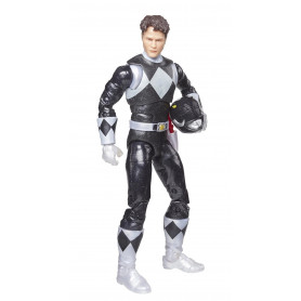 Hasbro - Lightning Collection - Ranger negro metálico - Mighty Morphin Power Rangers