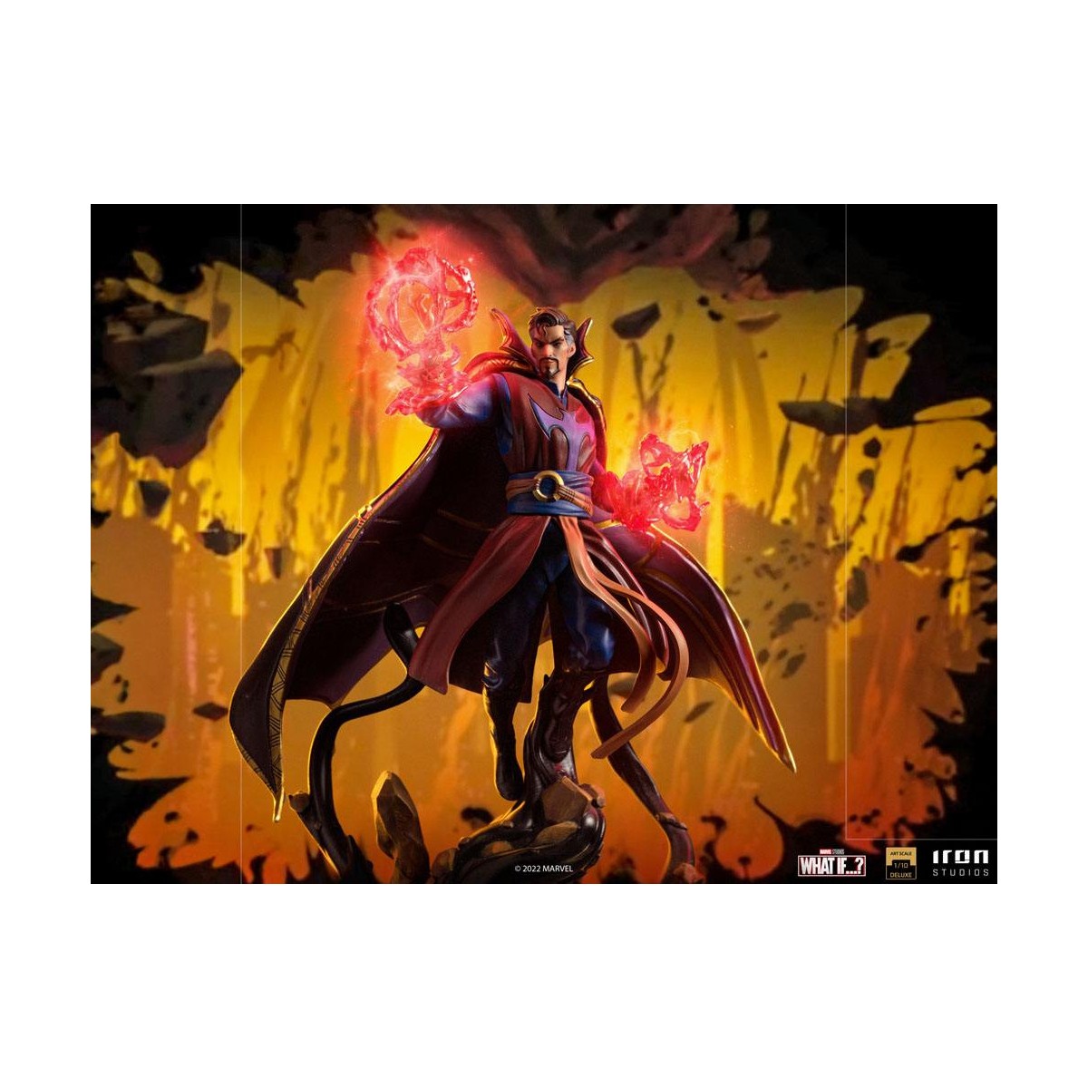 Iron Studios Marvel - ¿Y si...? Estatuilla Strange Supreme 1/10 Art Scale