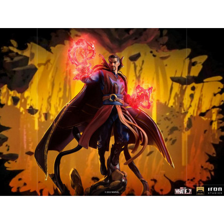 Iron Studios Marvel - ¿Y si...? Estatuilla Strange Supreme 1/10 Art Scale