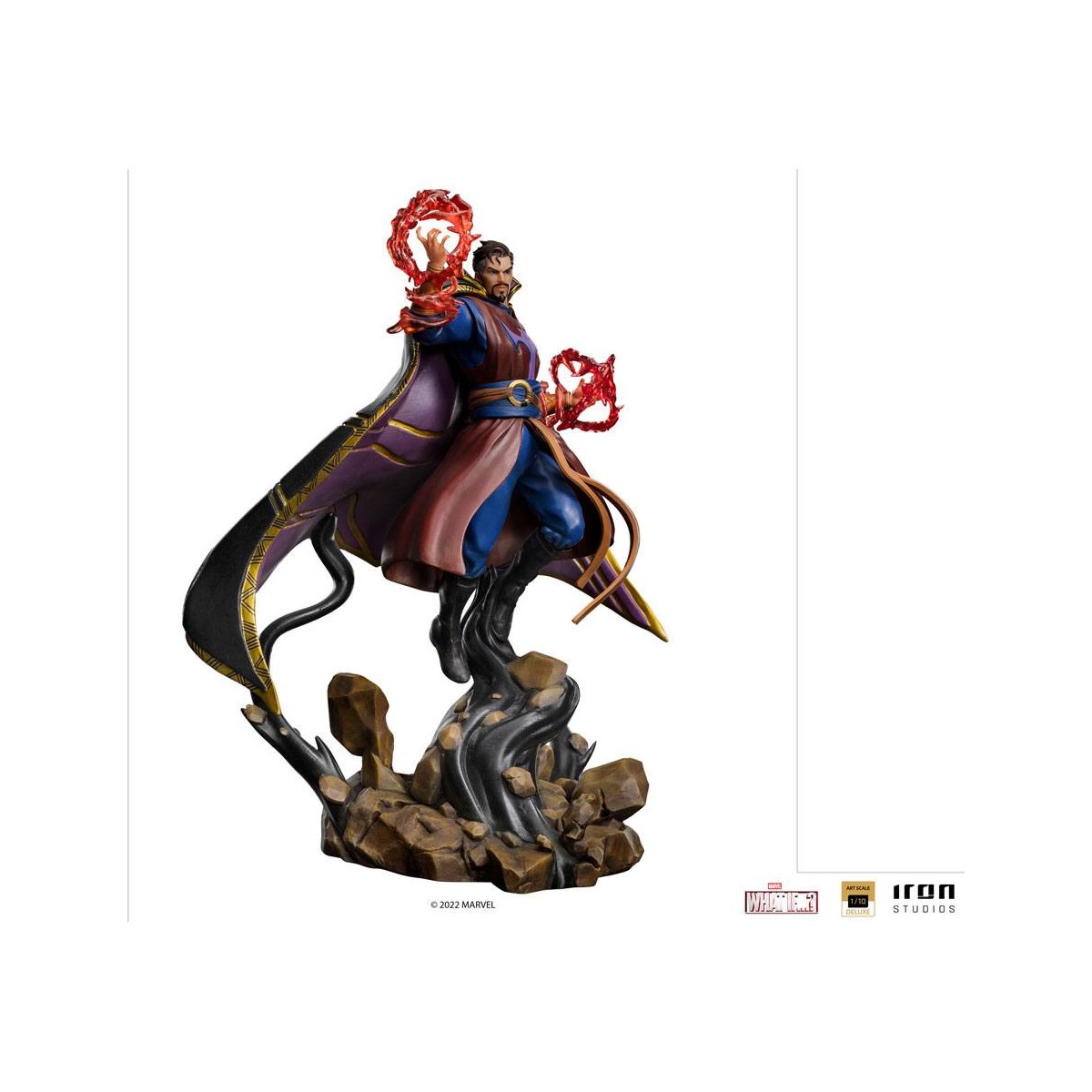 Iron Studios Marvel - ¿Y si...? Estatuilla Strange Supreme 1/10 Art Scale