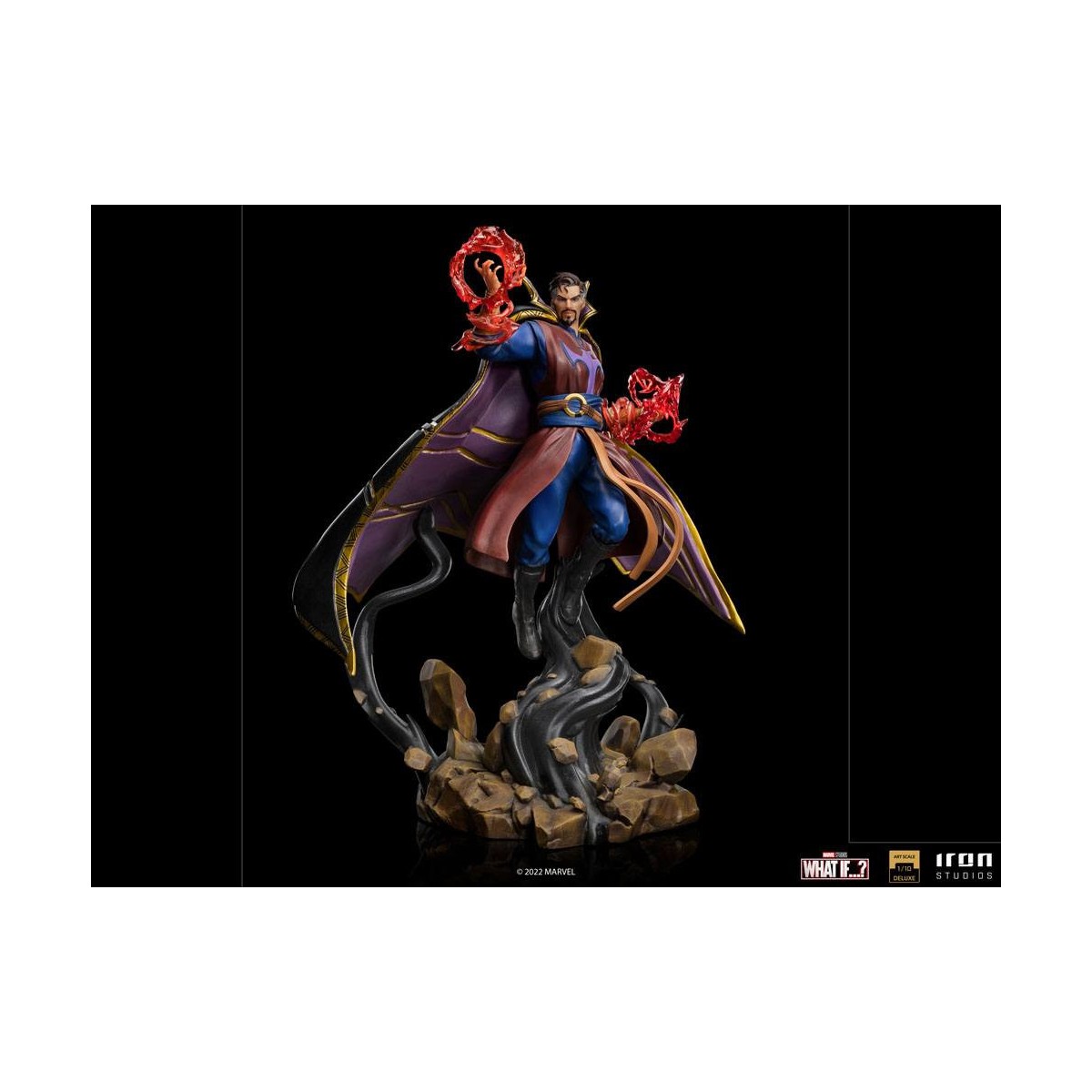 Iron Studios Marvel - ¿Y si...? Estatuilla Strange Supreme 1/10 Art Scale