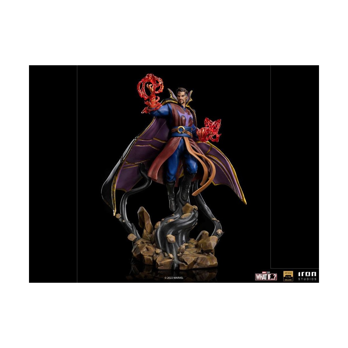 Iron Studios Marvel - ¿Y si...? Estatuilla Strange Supreme 1/10 Art Scale