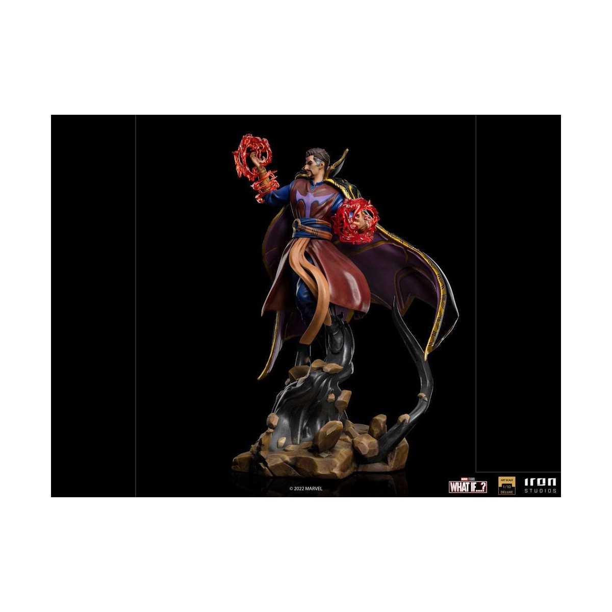 Iron Studios Marvel - ¿Y si...? Estatuilla Strange Supreme 1/10 Art Scale