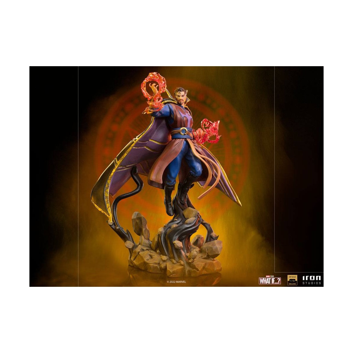 Iron Studios Marvel - ¿Y si...? Estatuilla Strange Supreme 1/10 Art Scale