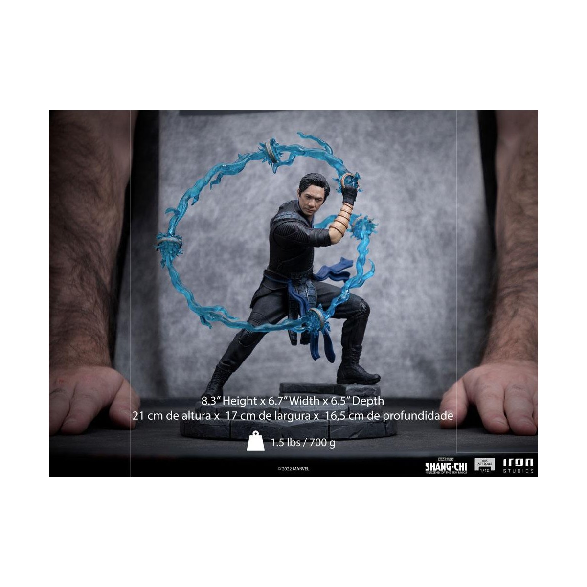 Iron Studios Marvel - Wenwu - Shang-Chi y la Leyenda de los Diez Anillos Estatuilla 1/10 BDS Art Scale
