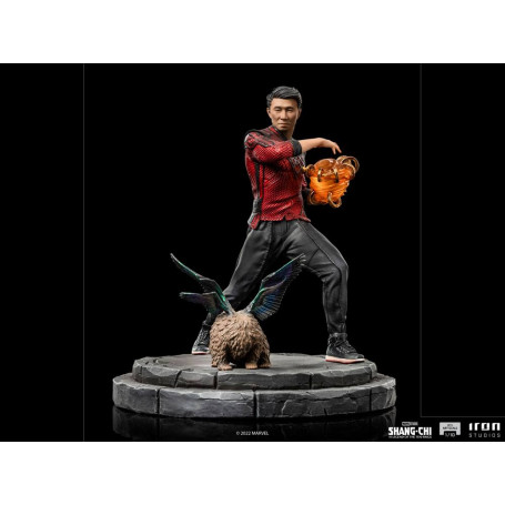 Iron Studios Marvel - Shang-Chi & Morris - Estatuilla de Shang-Chi y la Leyenda de los Diez Anillos 1/10 BDS Art Scale