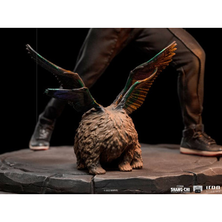 Iron Studios Marvel - Shang-Chi & Morris - Estatuilla de Shang-Chi y la Leyenda de los Diez Anillos 1/10 BDS Art Scale