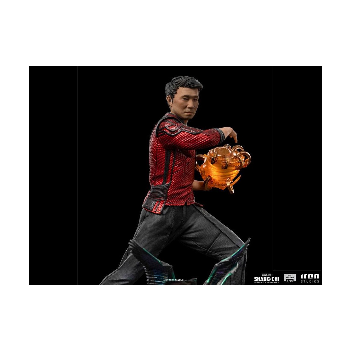 Iron Studios Marvel - Shang-Chi & Morris - Estatuilla de Shang-Chi y la Leyenda de los Diez Anillos 1/10 BDS Art Scale