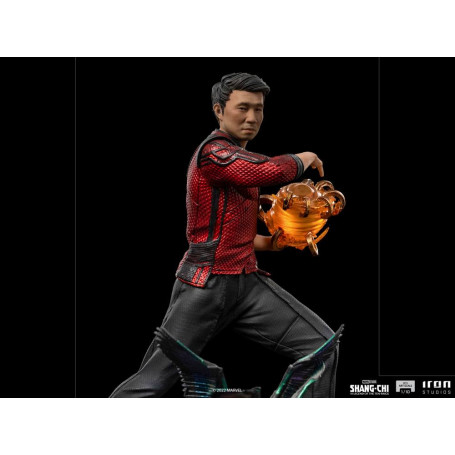Iron Studios Marvel - Shang-Chi & Morris - Estatuilla de Shang-Chi y la Leyenda de los Diez Anillos 1/10 BDS Art Scale