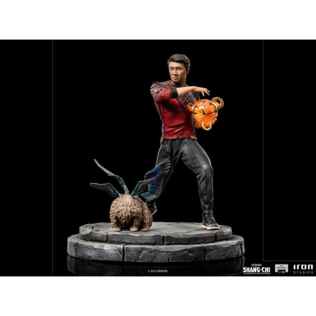 Iron Studios Marvel - Shang-Chi & Morris - Estatuilla de Shang-Chi y la Leyenda de los Diez Anillos 1/10 BDS Art Scale