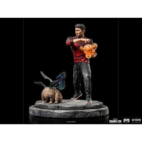 Iron Studios Marvel - Shang-Chi & Morris - Estatuilla de Shang-Chi y la Leyenda de los Diez Anillos 1/10 BDS Art Scale