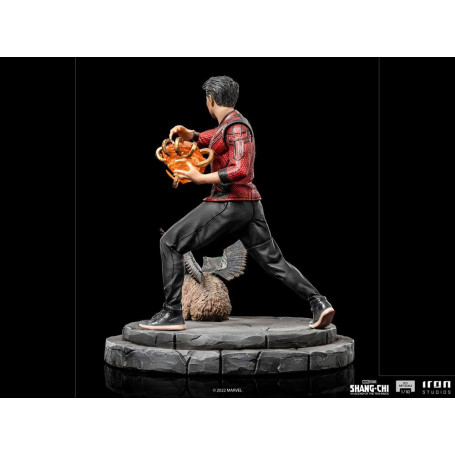 Iron Studios Marvel - Shang-Chi & Morris - Estatuilla de Shang-Chi y la Leyenda de los Diez Anillos 1/10 BDS Art Scale