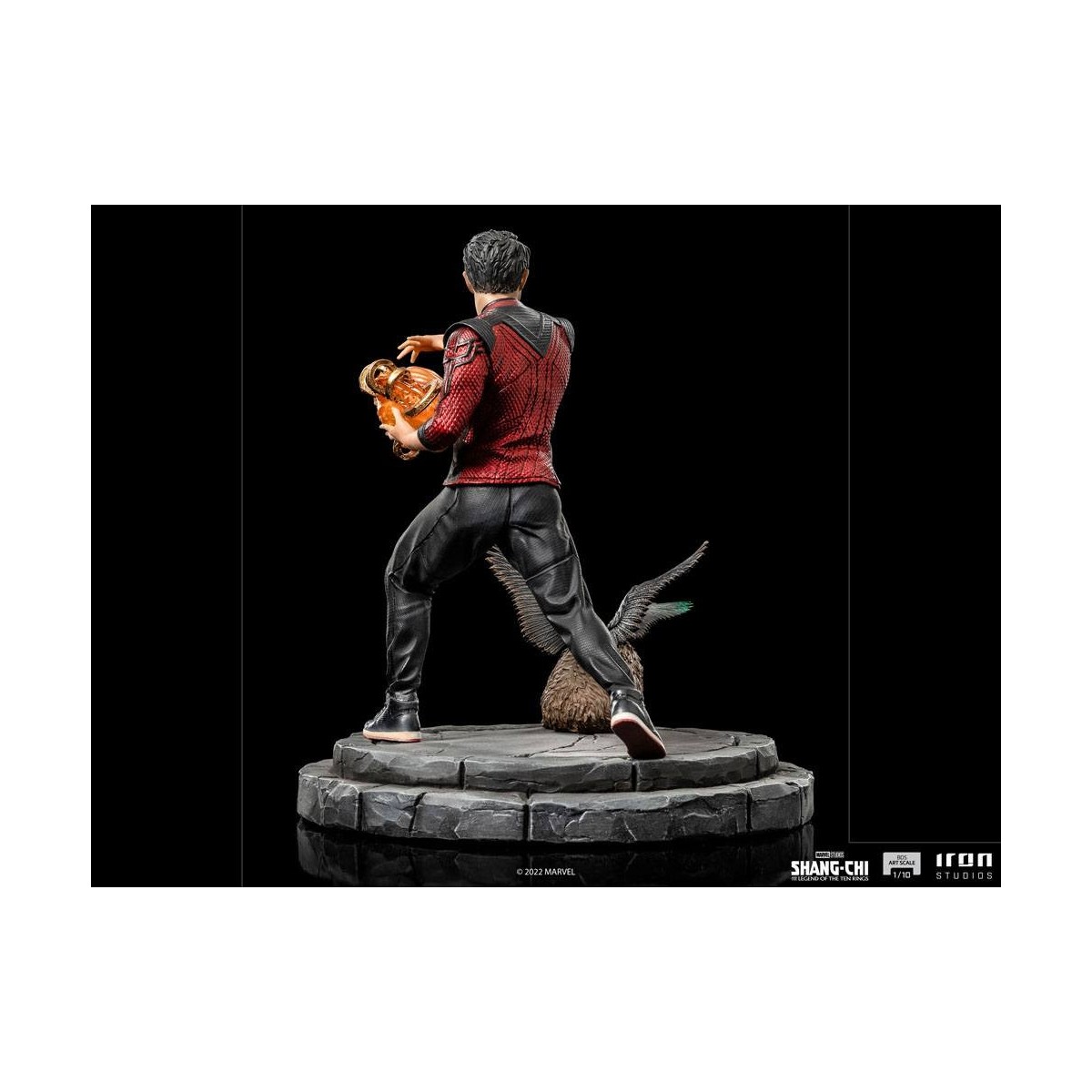 Iron Studios Marvel - Shang-Chi & Morris - Estatuilla de Shang-Chi y la Leyenda de los Diez Anillos 1/10 BDS Art Scale