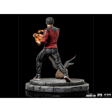 Iron Studios Marvel - Shang-Chi & Morris - Estatuilla de Shang-Chi y la Leyenda de los Diez Anillos 1/10 BDS Art Scale
