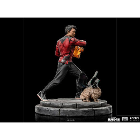 Iron Studios Marvel - Shang-Chi & Morris - Estatuilla de Shang-Chi y la Leyenda de los Diez Anillos 1/10 BDS Art Scale