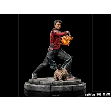 Iron Studios Marvel - Shang-Chi & Morris - Estatuilla de Shang-Chi y la Leyenda de los Diez Anillos 1/10 BDS Art Scale
