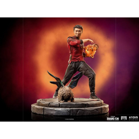 Iron Studios Marvel - Shang-Chi & Morris - Estatuilla de Shang-Chi y la Leyenda de los Diez Anillos 1/10 BDS Art Scale