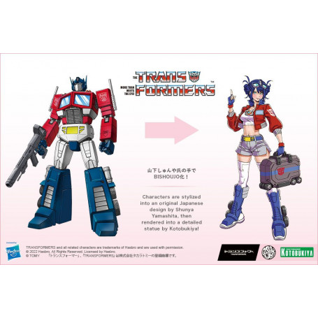 Kotobukiya Optimus Prime Transformers Bishoujo PVC estatuilla 1/7