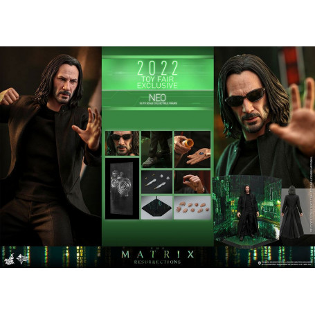 Hot Toys - Las Resurrecciones de Matrix 1/6 Neo Exclusivo de la Feria del Juguete 2022
