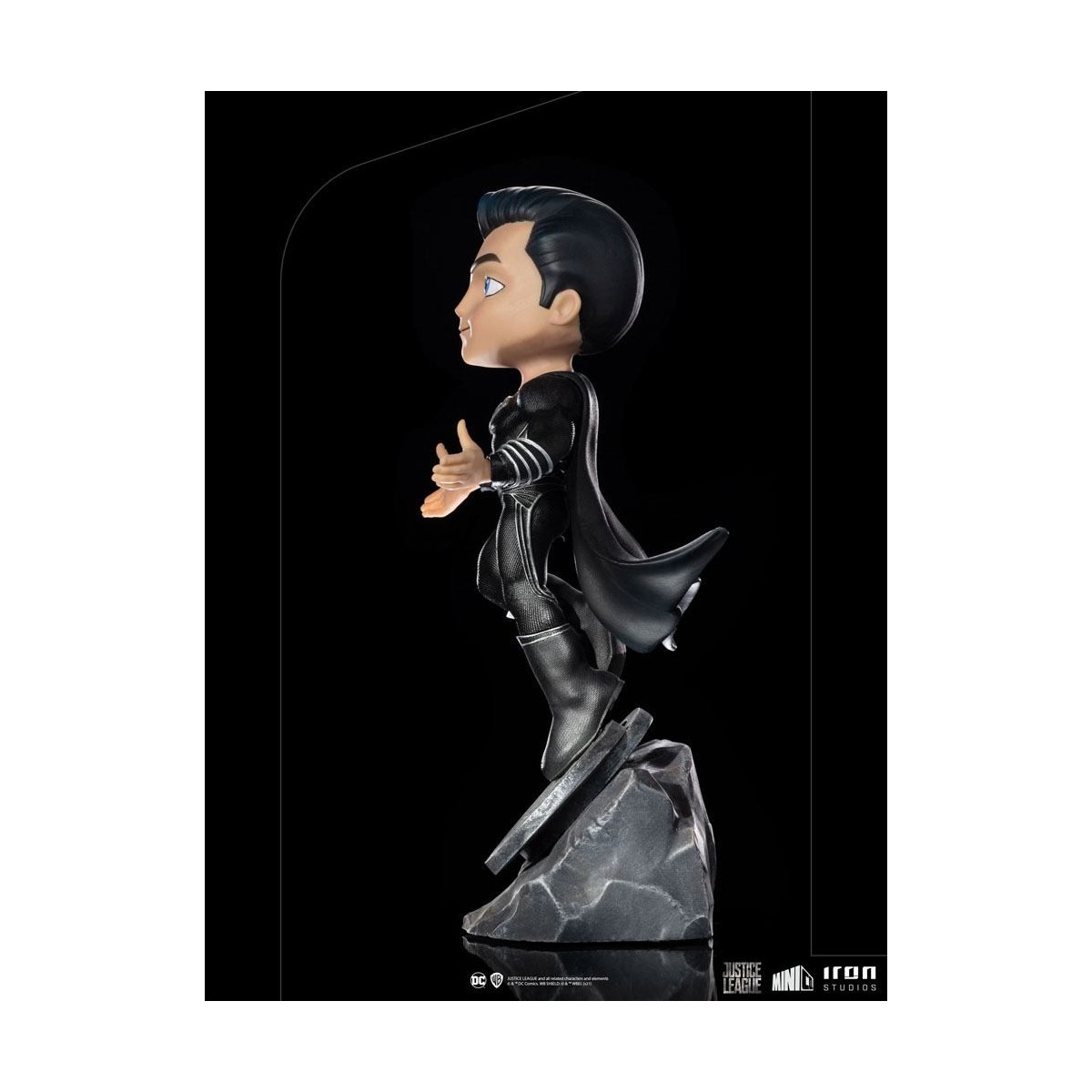 Iron Studios - Liga de la Justicia Deluxe Superman Negro - Mini Co.