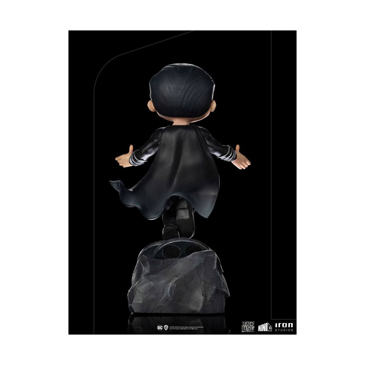 Iron Studios - Liga de la Justicia Deluxe Superman Negro - Mini Co.