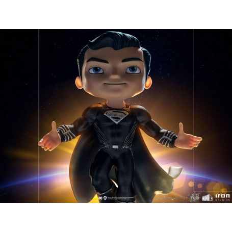 Iron Studios - Liga de la Justicia Deluxe Superman Negro - Mini Co.