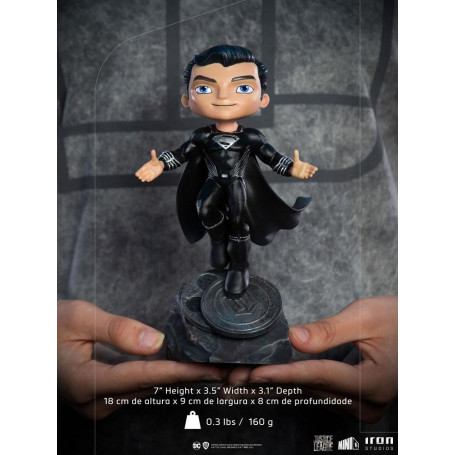 Iron Studios - Liga de la Justicia Deluxe Superman Negro - Mini Co.