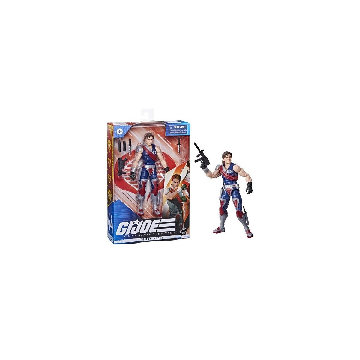 Hasbro G.I.JOE Serie Clasificada - Tomax Paoli