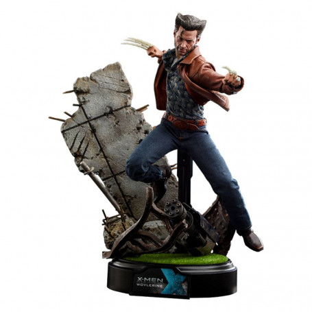Hot Toys - Wolverine (versión 1973) Deluxe Version - X-Men Days of Future Past Movie Masterpiece 1/6