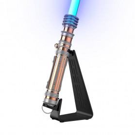 Hasbro - Sable láser Leia Organa Force Fx - Réplica de la serie negra Elite