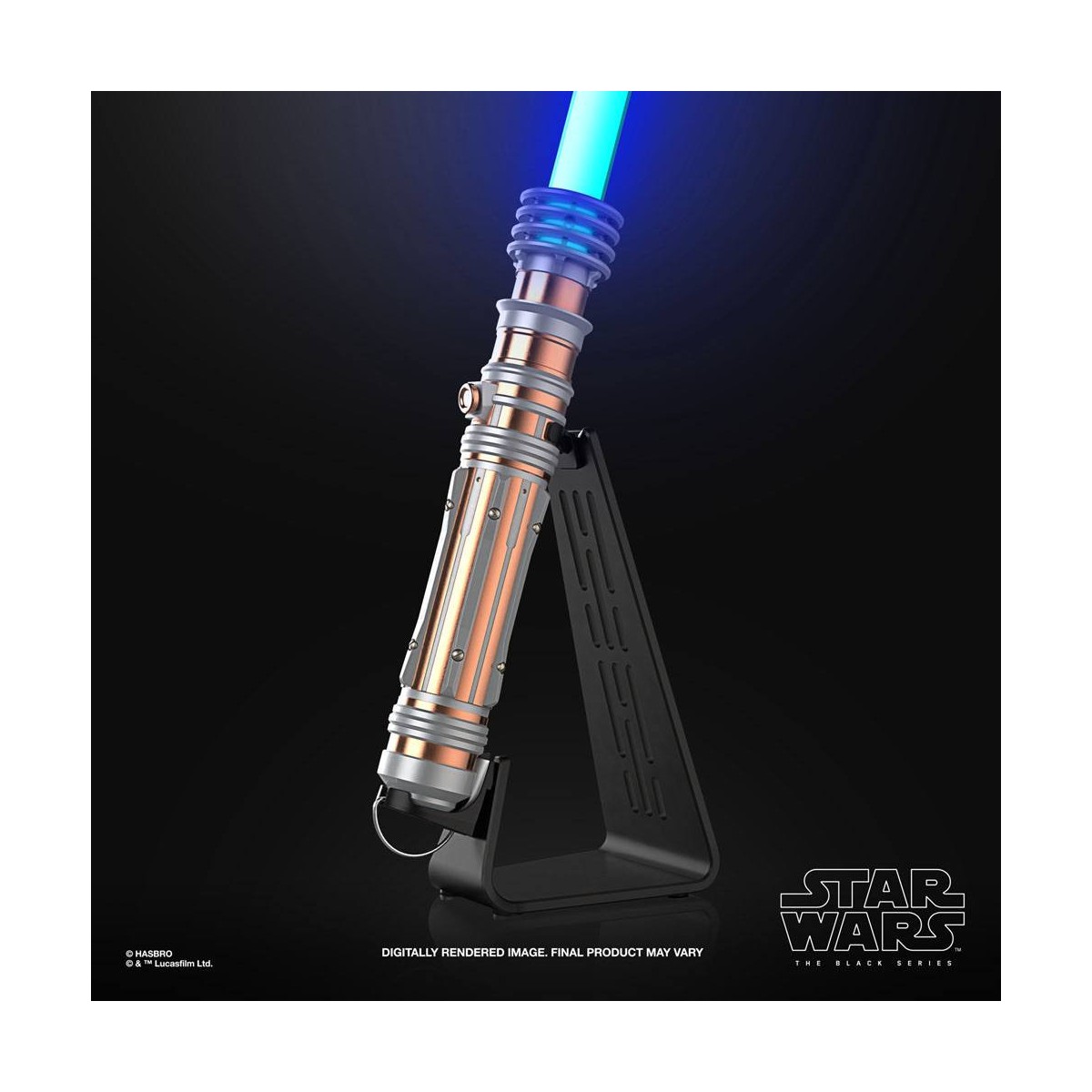 Hasbro - Sable láser Leia Organa Force Fx - Réplica de la serie negra Elite