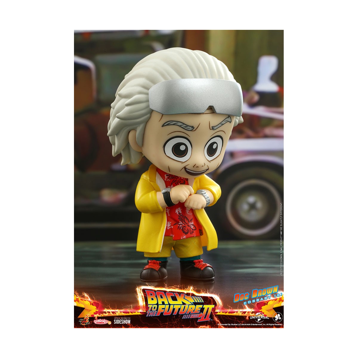 Hot Toys - Doc Brown - Cosbaby BTTF II - Back to the Future II