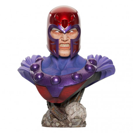 Diamond Select Toys - MAGNETO - LEYENDAS EN 3D - Marvel - 1/2 Busto - 25cm
