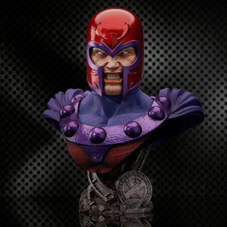 Diamond Select Toys - MAGNETO - LEYENDAS EN 3D - Marvel - 1/2 Busto - 25cm