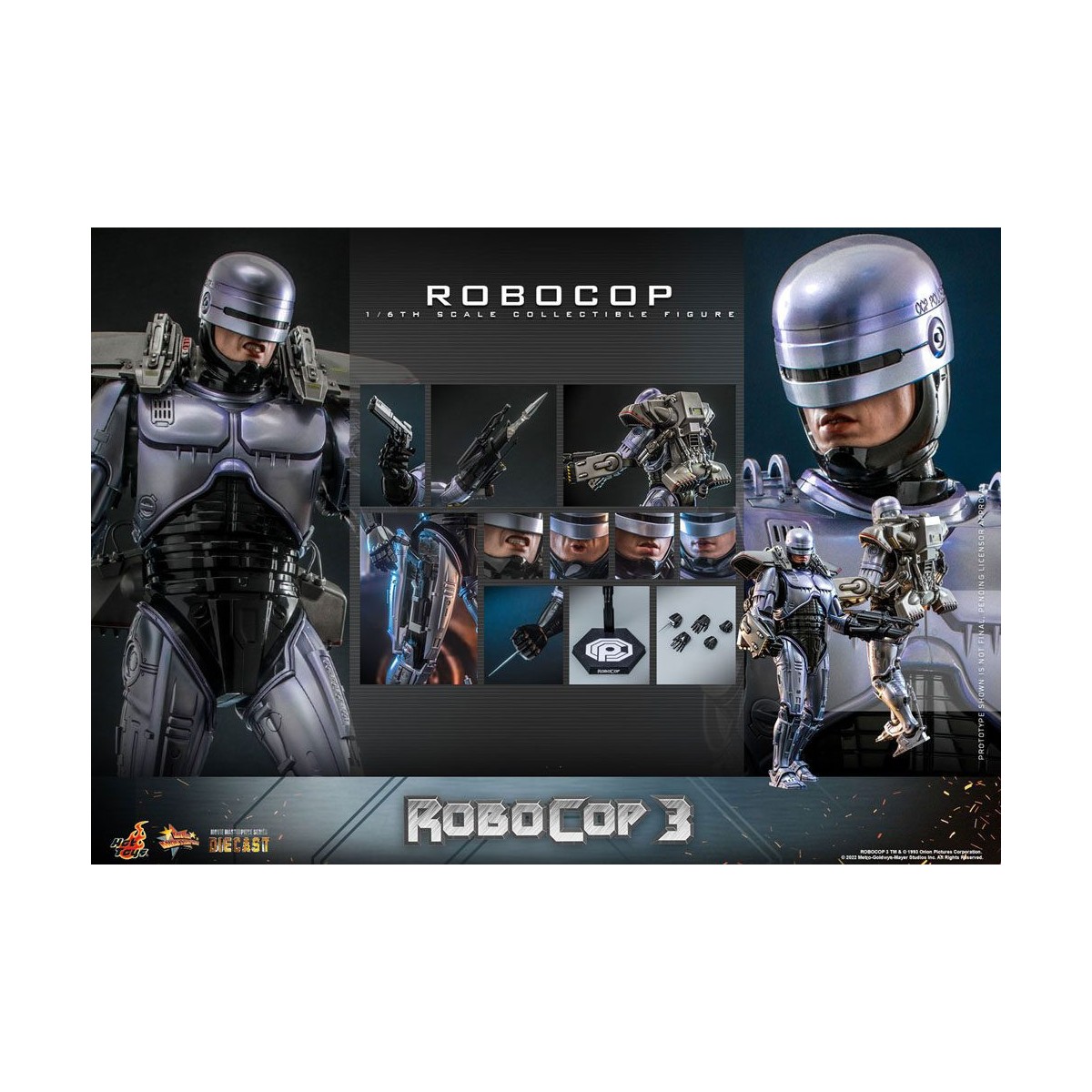 Hot Toys - Robocop 3 Movie Masterpiece figura 1/6