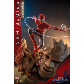 Hot Toys - Friendly Neighborhood Spider-Man (Deluxe Version) - Marvel's Spider-Man: No Way Home Movie Masterpiece 1/6
