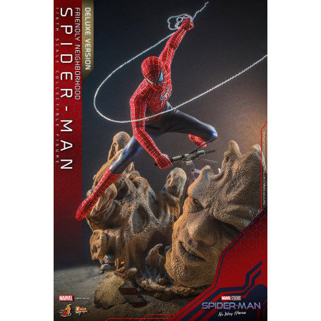 Hot Toys - Friendly Neighborhood Spider-Man (Deluxe Version) - Marvel's Spider-Man: No Way Home Movie Masterpiece 1/6