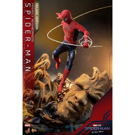 Hot Toys - Friendly Neighborhood Spider-Man (Deluxe Version) - Marvel's Spider-Man: No Way Home Movie Masterpiece 1/6