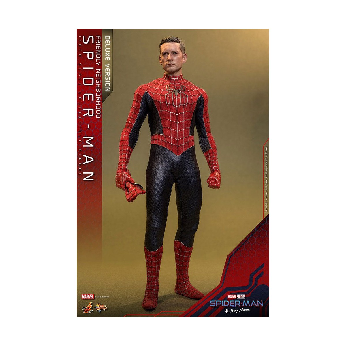 Hot Toys - Friendly Neighborhood Spider-Man (Deluxe Version) - Marvel's Spider-Man: No Way Home Movie Masterpiece 1/6