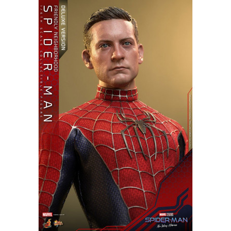 Hot Toys - Friendly Neighborhood Spider-Man (Deluxe Version) - Marvel's Spider-Man: No Way Home Movie Masterpiece 1/6