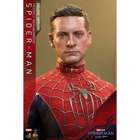 Hot Toys - Friendly Neighborhood Spider-Man (Deluxe Version) - Marvel's Spider-Man: No Way Home Movie Masterpiece 1/6