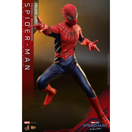Hot Toys - Friendly Neighborhood Spider-Man (Deluxe Version) - Marvel's Spider-Man: No Way Home Movie Masterpiece 1/6