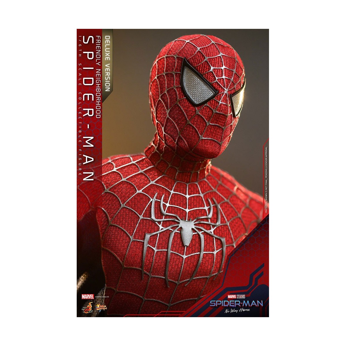 Hot Toys - Friendly Neighborhood Spider-Man (Deluxe Version) - Marvel's Spider-Man: No Way Home Movie Masterpiece 1/6